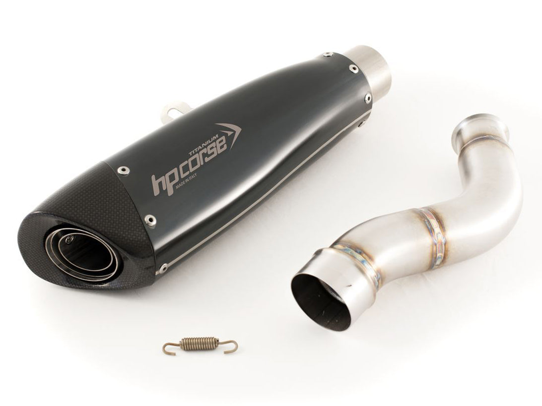 HP CORSE Triumph STREET TRIPLE 765 Slip-on Exhaust "Evoxtreme Black 310 mm" (racing) – Accessories in MotoDeal – Motorcycle Accessories and Parts Online Shop