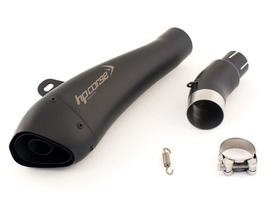 HP CORSE Triumph Street Triple (13/16) Slip-on Exhaust "Hydroform Black" (EU homologated) – Accessories in MotoDeal – Motorcycle Accessories and Parts Online Shop