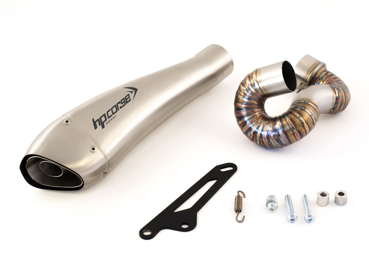 HP CORSE Triumph Street Triple (08/12) Slip-on Exhaust "Hydroform Satin" (EU homologated) – Accessories in MotoDeal – Motorcycle Accessories and Parts Online Shop