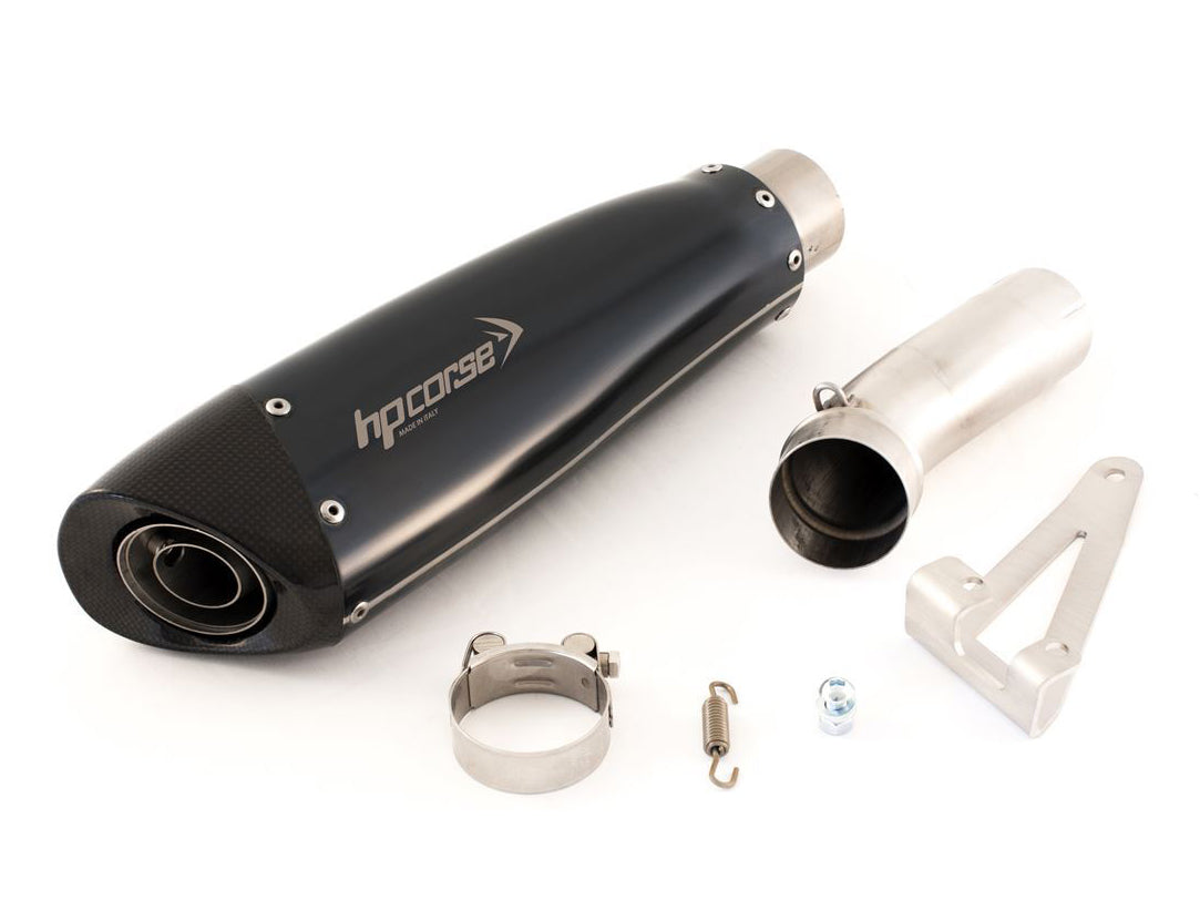 HP CORSE Triumph Speed Triple 1050 (11/15) Slip-on Exhaust "Evoxtreme Black" (EU homologated) – Accessories in MotoDeal – Motorcycle Accessories and Parts Online Shop