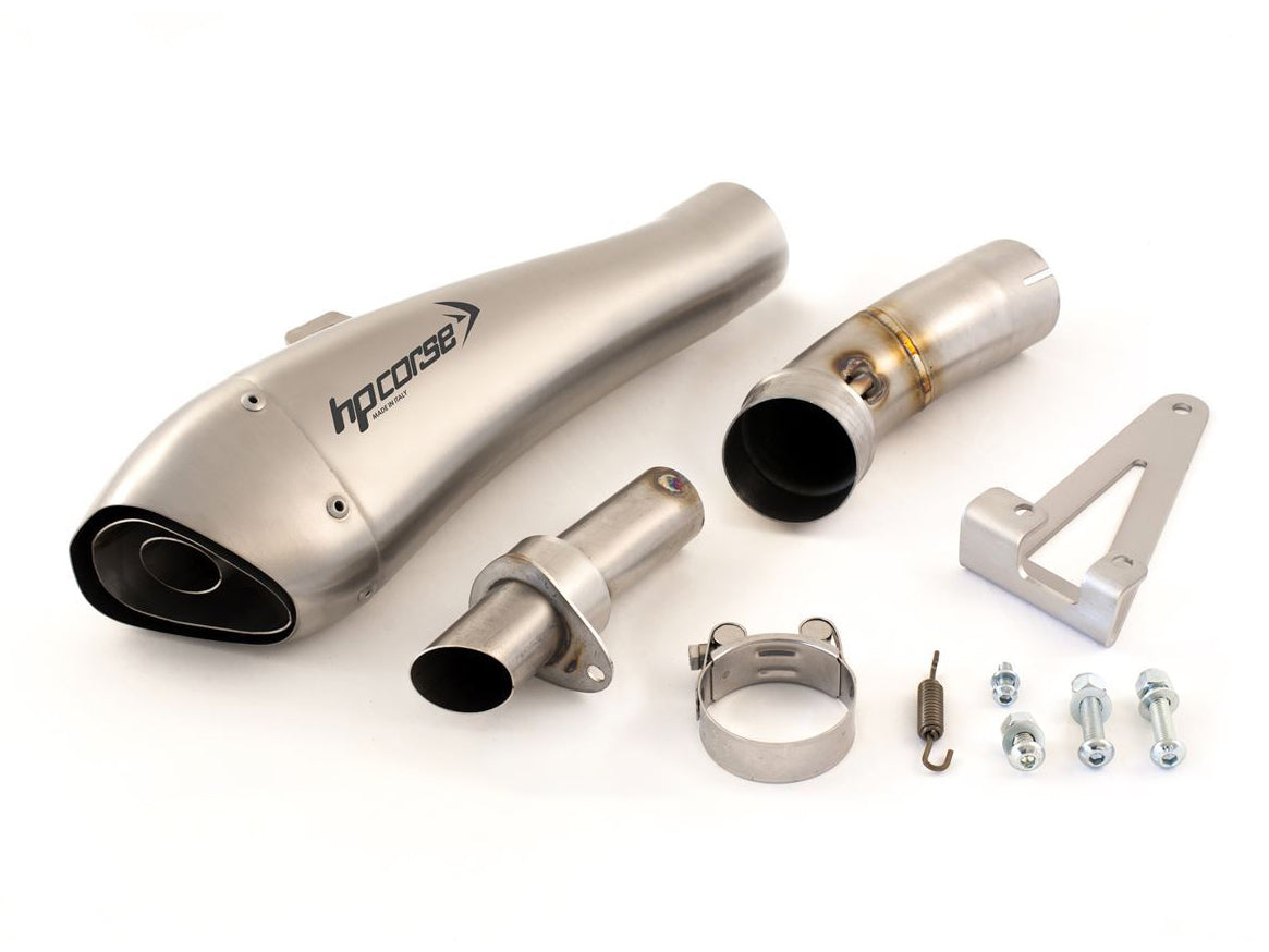 HP CORSE Triumph Speed Triple 1050 (11/15) Slip-on Exhaust "Hydroform Satin" (EU homologated) – Accessories in MotoDeal – Motorcycle Accessories and Parts Online Shop