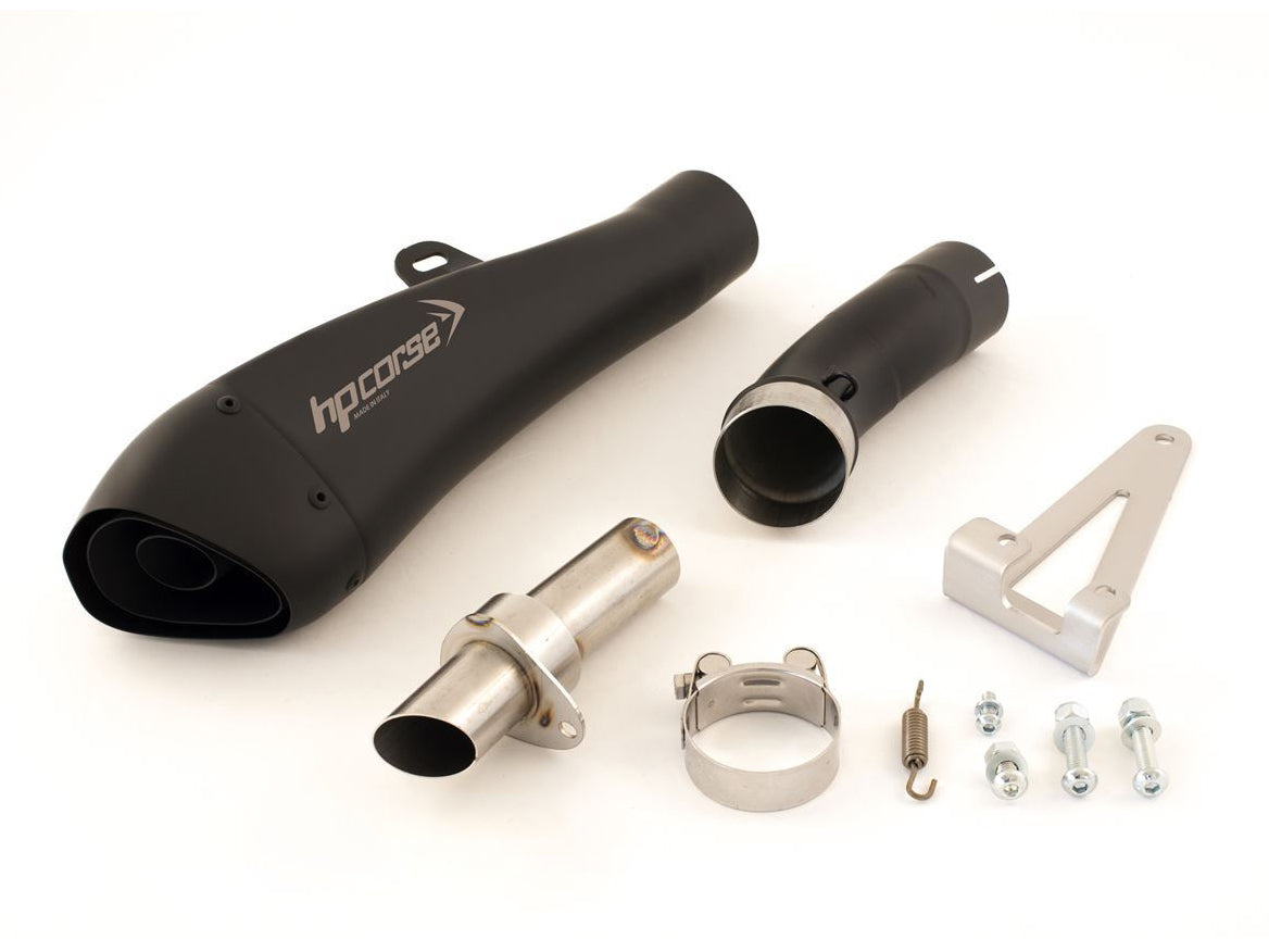 HP CORSE Triumph Speed Triple 1050 (11/15) Slip-on Exhaust "Hydroform Black" (EU homologated) – Accessories in MotoDeal – Motorcycle Accessories and Parts Online Shop