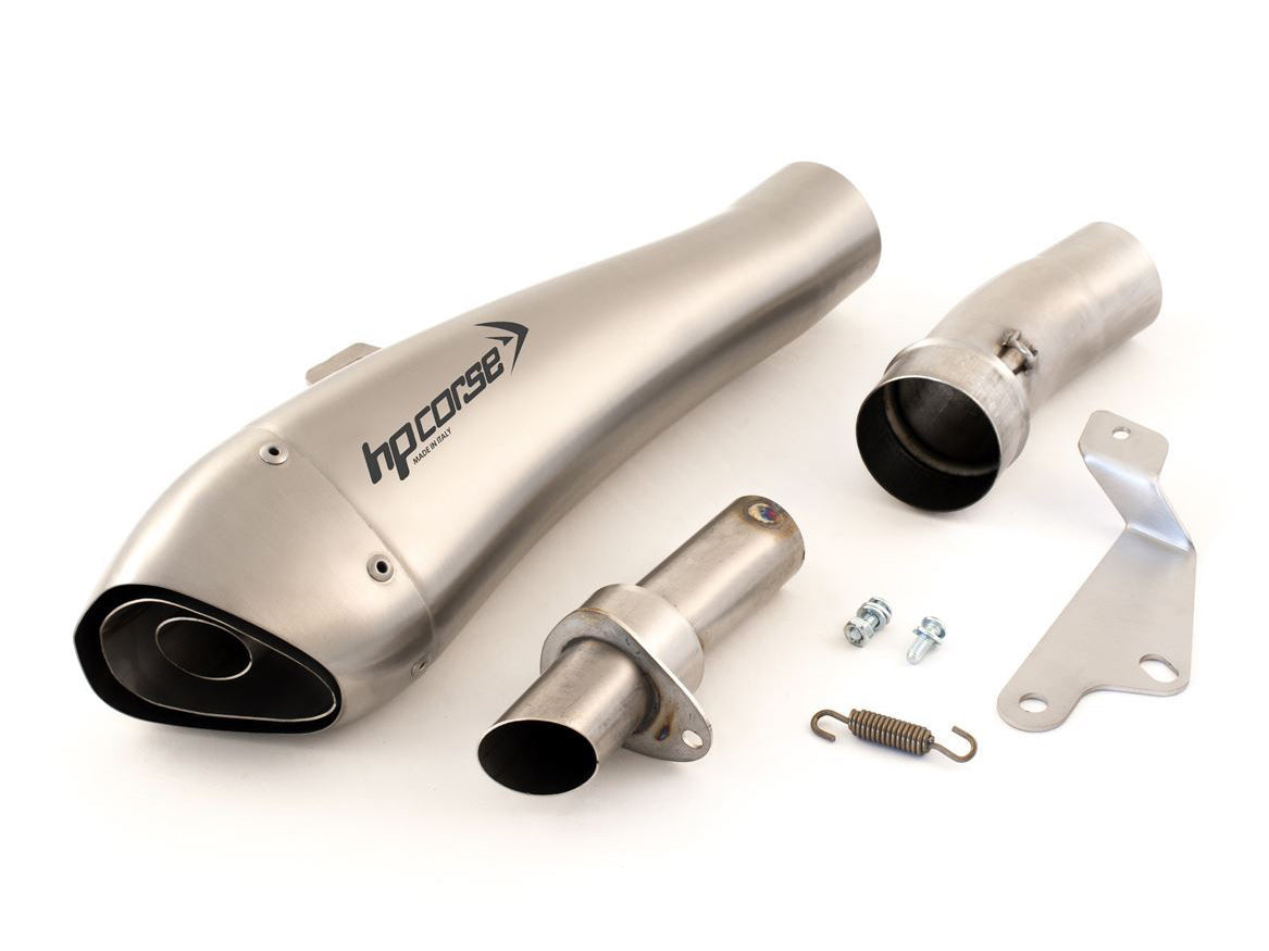 HP CORSE Triumph Speed Triple 1050 (08/10) Slip-on Exhaust "Hydroform Satin" (EU homologated) – Accessories in MotoDeal – Motorcycle Accessories and Parts Online Shop