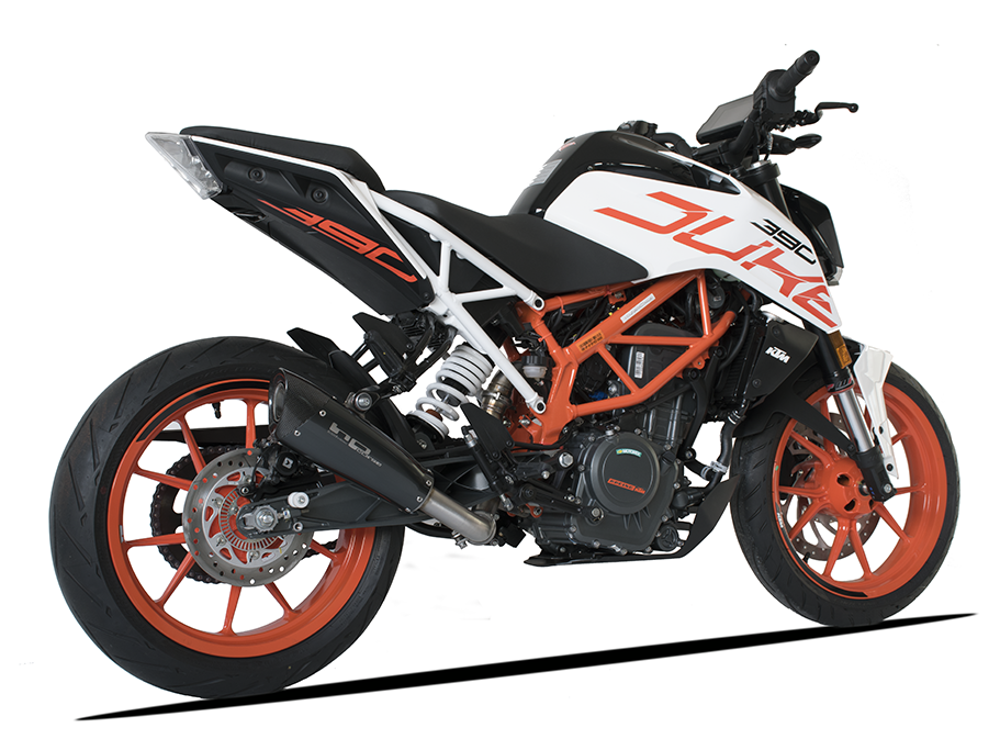 HP CORSE KTM 390 Duke (13/16) Slip-on Exhaust "Evoxtreme Black" (racing) – Accessories in MotoDeal – Motorcycle Accessories and Parts Online Shop