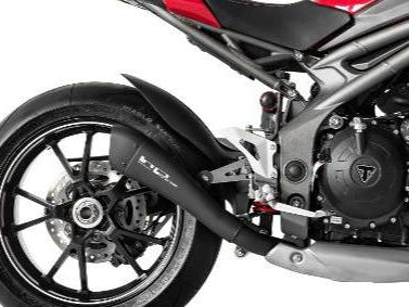 HP CORSE Triumph Speed Triple (16/17) Slip-on Exhaust "Hydroform Black" (racing) – Accessories in MotoDeal – Motorcycle Accessories and Parts Online Shop