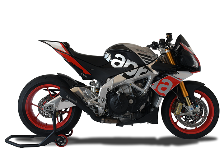 HP CORSE Aprilia Tuono V4 (15/16) Slip-on Exhaust "Hydroform Black" (racing)