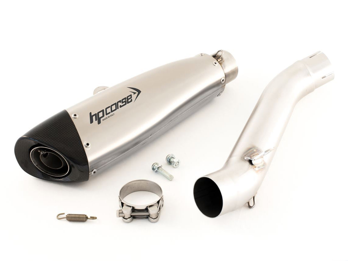 HP CORSE Aprilia Tuono V4 (15/16) Slip-on Exhaust "Evoxtreme 310 Satin" (racing)