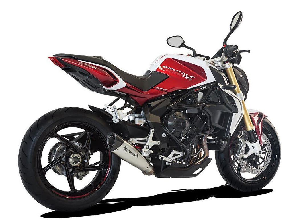 HP CORSE MV Agusta Brutale 675/800 Slip-on Exhaust "Evoxtreme 310 Satin" (EU homologated)