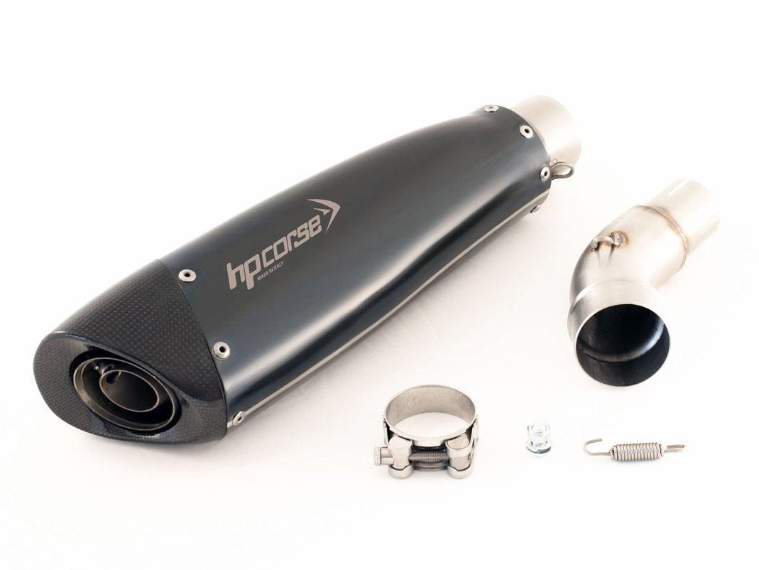 HP CORSE Honda CB600F Hornet (07/13) Slip-on Exhaust "Evoxtreme Black" (EU homologated) – Accessories in MotoDeal – Motorcycle Accessories and Parts Online Shop