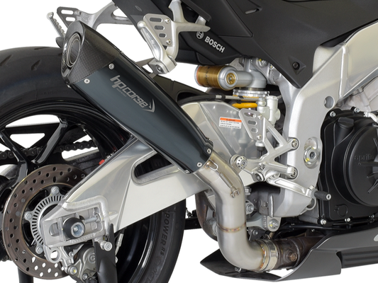 HP CORSE Aprilia RSV4 (15/16) Slip-on Exhaust "Evoxtreme 310 Black" (racing)