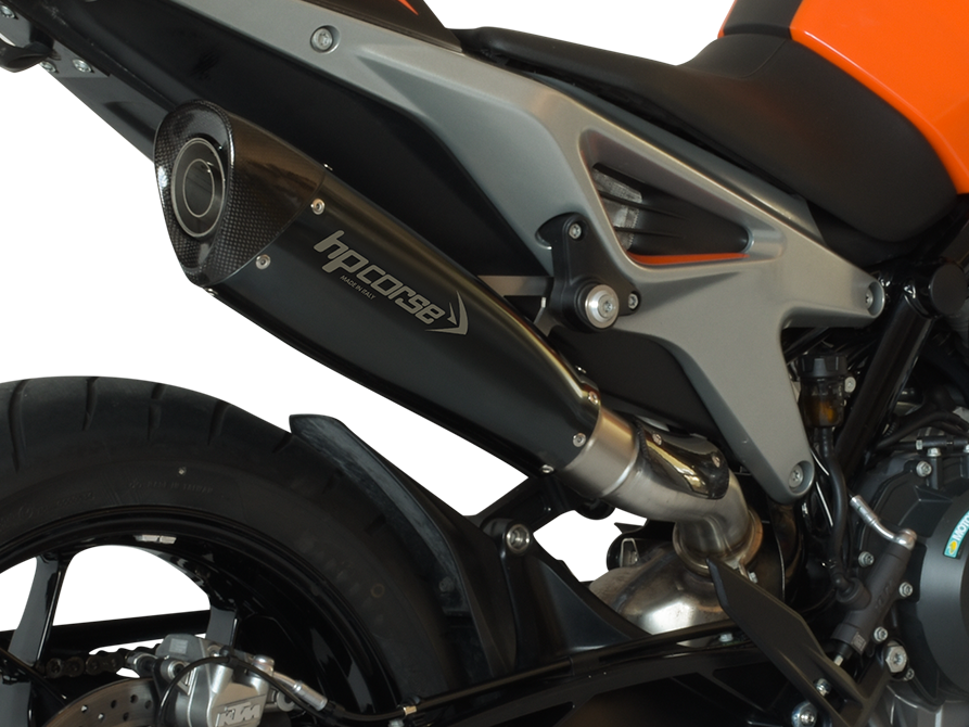 HP CORSE KTM 790 / 890 Duke Slip-on Exhaust "Evoxtreme Black" (EU homologated) – Accessories in MotoDeal – Motorcycle Accessories and Parts Online Shop