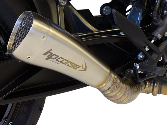 HP CORSE KTM 790 / 890 Duke Slip-on Exhaust "Hydroform Corsa Short Satin" (racing) – Accessories in MotoDeal – Motorcycle Accessories and Parts Online Shop