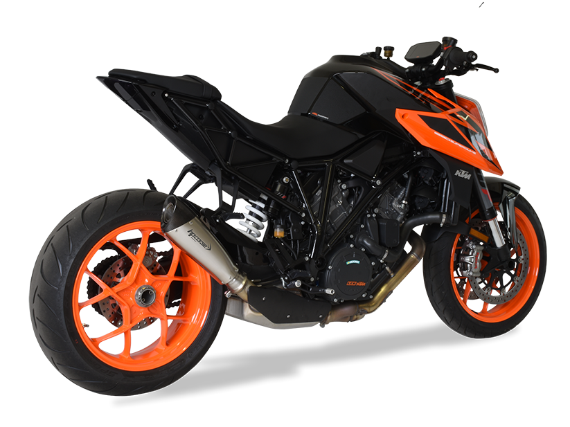 HP CORSE KTM 1290 Super Duke R (2017 – ) Slip-on Exhaust "Evoxtreme Titanium" (racing only) – Accessories in MotoDeal – Motorcycle Accessories and Parts Online Shop