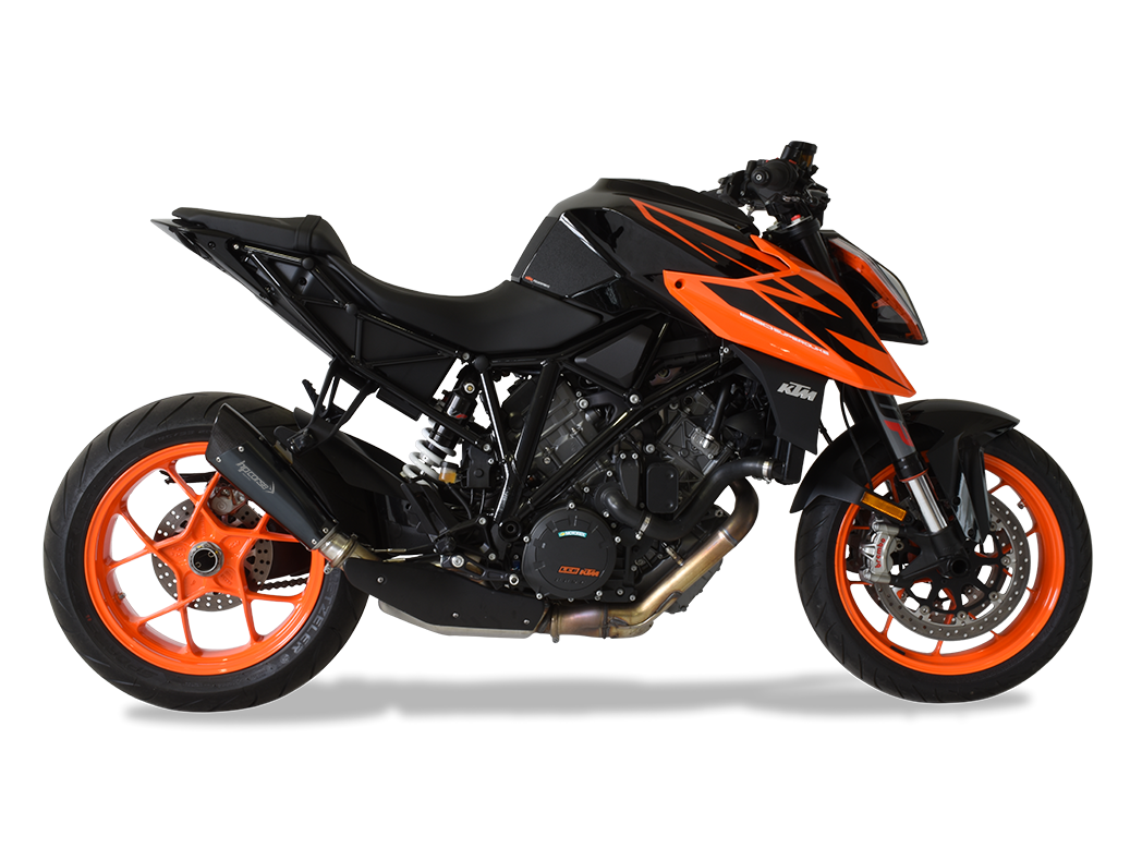 HP CORSE KTM 1290 Super Duke R (2017 – ) Slip-on Exhaust "Evoxtreme Black" (racing only) – Accessories in MotoDeal – Motorcycle Accessories and Parts Online Shop