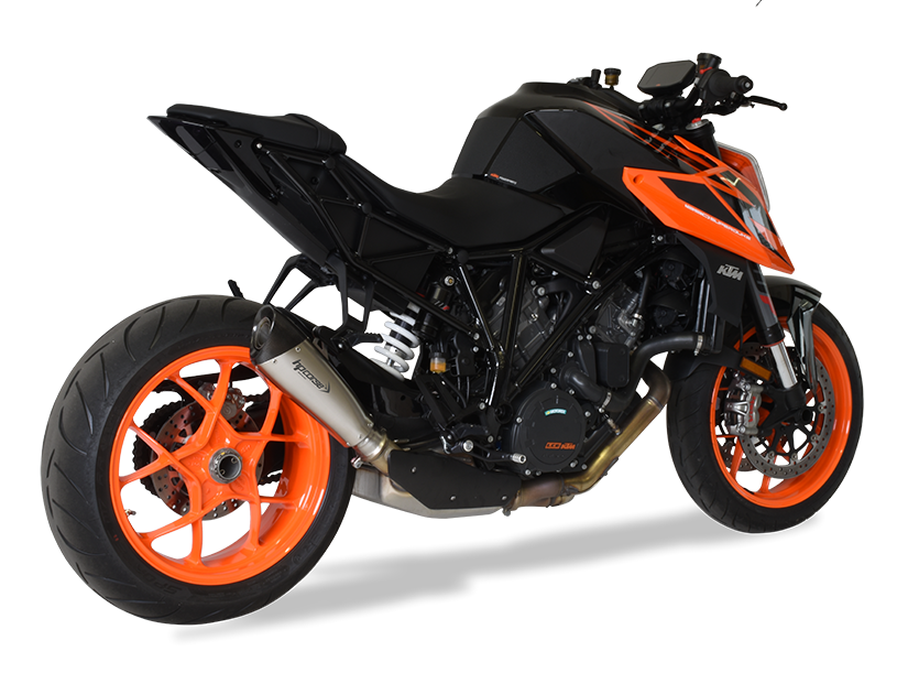 HP CORSE KTM 1290 Super Duke R (2017 – ) Slip-on Exhaust "Evoxtreme Satin" (racing only) – Accessories in MotoDeal – Motorcycle Accessories and Parts Online Shop