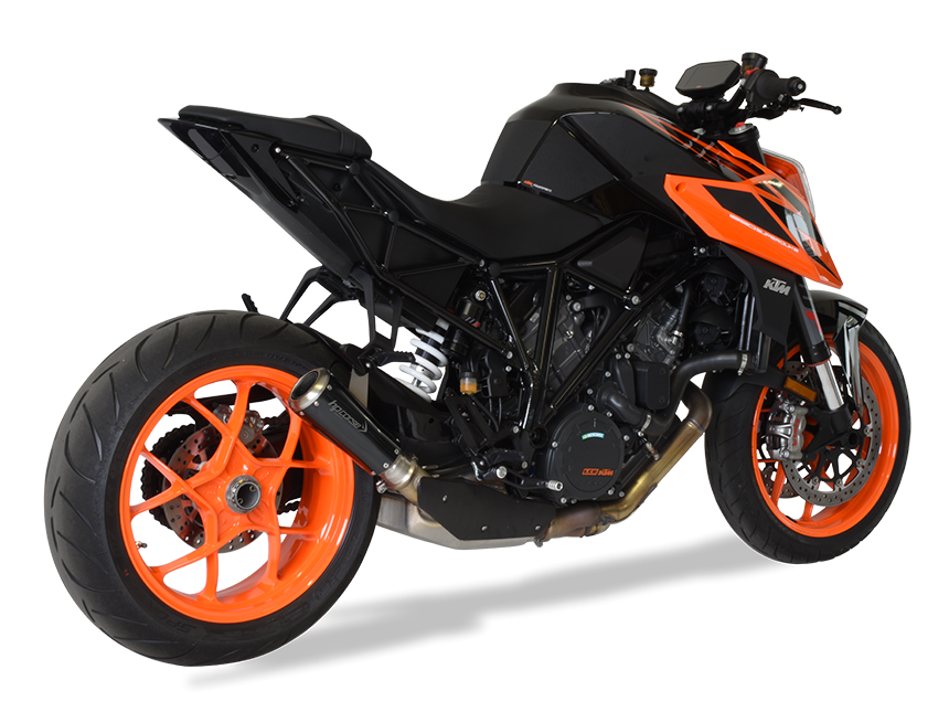 HP CORSE KTM 1290 Super Duke R (2017 – ) Slip-on Exhaust "GP-07 Black" (racing only) – Accessories in MotoDeal – Motorcycle Accessories and Parts Online Shop