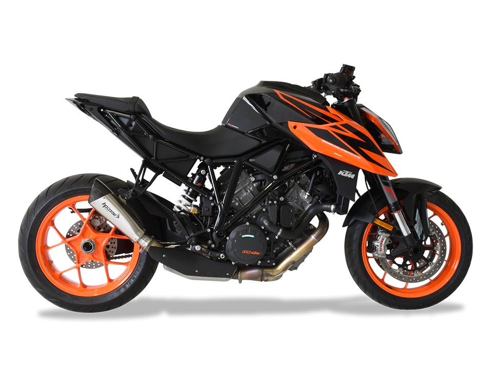 HP CORSE KTM 1290 Super Duke R (2017 – ) Slip-on Exhaust "Evoxtreme Titanium" (racing only) – Accessories in MotoDeal – Motorcycle Accessories and Parts Online Shop