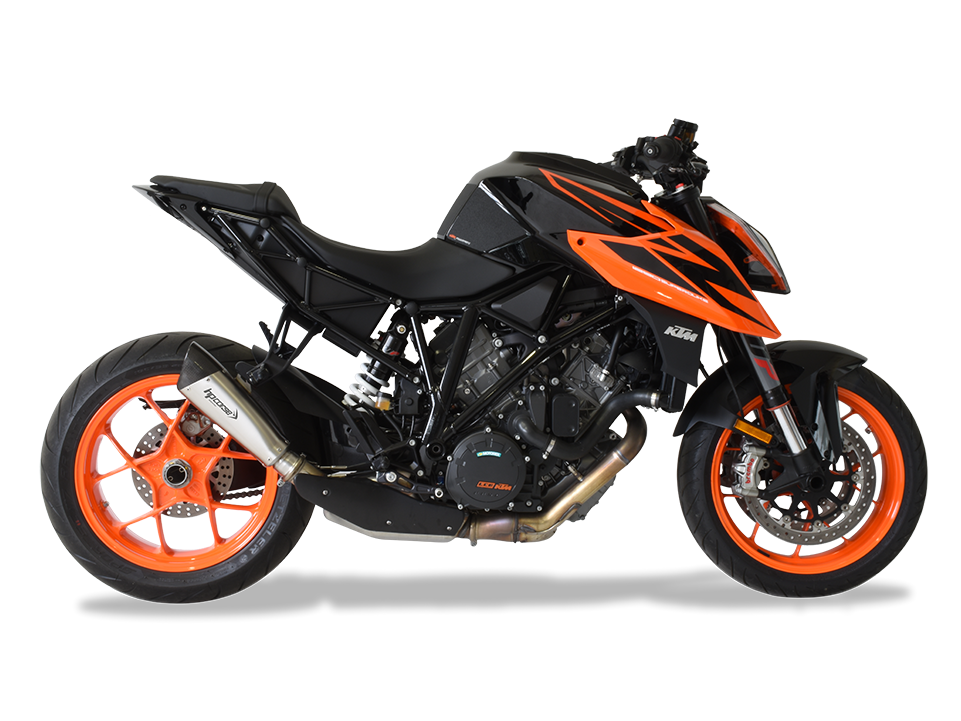 HP CORSE KTM 1290 Super Duke R (2017 – ) Slip-on Exhaust "Evoxtreme Satin" (racing only) – Accessories in MotoDeal – Motorcycle Accessories and Parts Online Shop