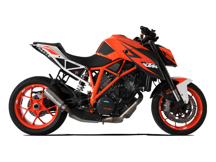 HP CORSE KTM 1290 Super Duke R (14/16) Slip-on Exhaust "GP-07 Satin with Aluminum Ring" (racing) – Accessories in MotoDeal – Motorcycle Accessories and Parts Online Shop