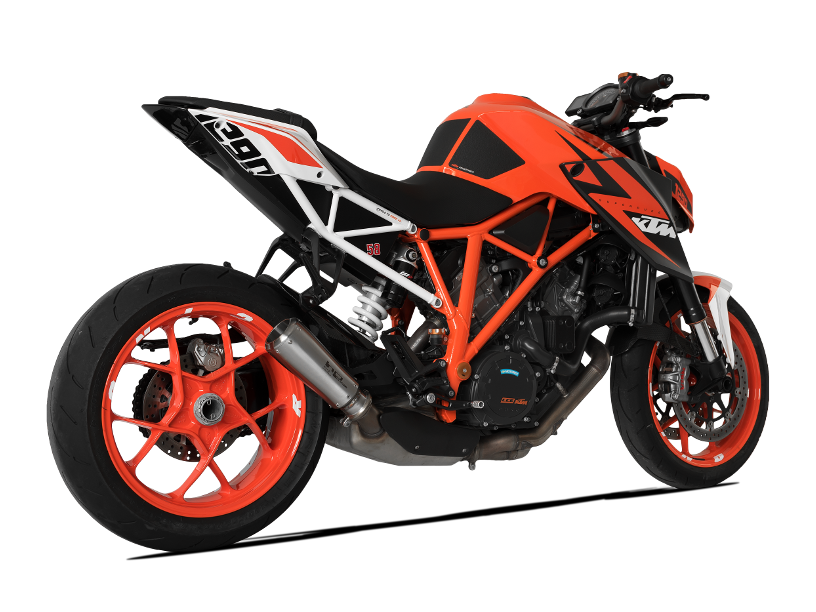 HP CORSE KTM 1290 Super Duke R (14/16) Slip-on Exhaust "GP-07 Satin with Aluminum Ring" (racing) – Accessories in MotoDeal – Motorcycle Accessories and Parts Online Shop