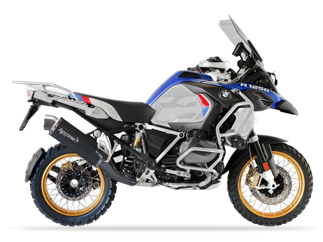 HP CORSE BMW R1250GS Slip-on Exhaust "4-Track R Black" (EU homologated) – Accessories in MotoDeal – Motorcycle Accessories and Parts Online Shop