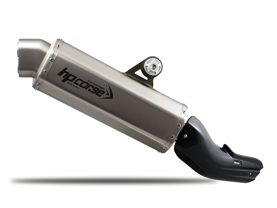 HP CORSE BMW R1200GS / Adventure (13/18) Slip-on Exhaust "4-Track R Titanium" (EU homologated) – Accessories in MotoDeal – Motorcycle Accessories and Parts Online Shop