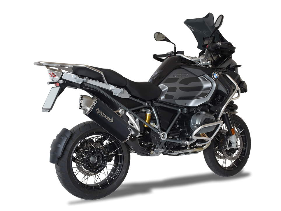 HP CORSE BMW R1200GS / Adventure (13/18) Slip-on Exhaust "4-Track R Black" (EU homologated) – Accessories in MotoDeal – Motorcycle Accessories and Parts Online Shop