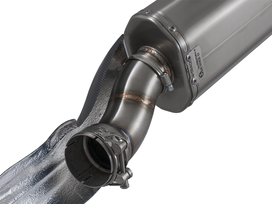 HP CORSE BMW R1200GS / Adventure (13/18) Slip-on Exhaust "SPS Carbon Titanium" (EU homologated)