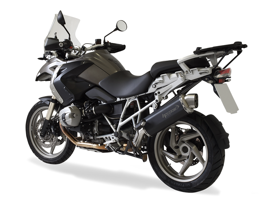 HP CORSE BMW R1200GS (10/12) Slip-on Exhaust "4-Track R Black" (EU homologated) – Accessories in MotoDeal – Motorcycle Accessories and Parts Online Shop