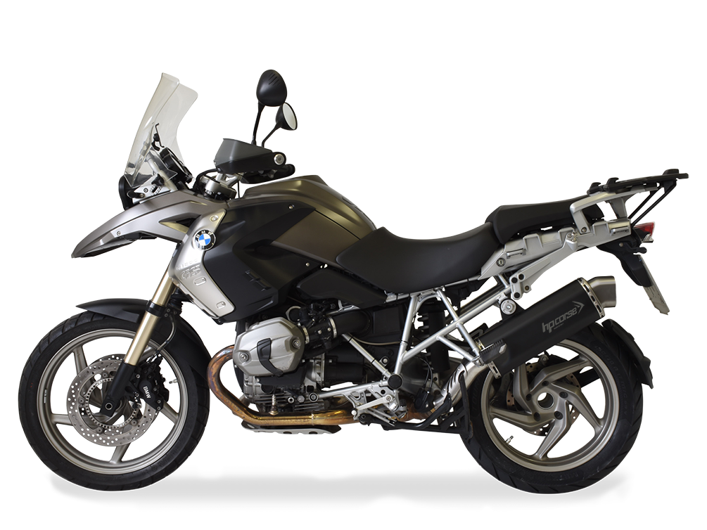 HP CORSE BMW R1200GS (10/12) Slip-on Exhaust "4-Track R Black" (EU homologated) – Accessories in MotoDeal – Motorcycle Accessories and Parts Online Shop