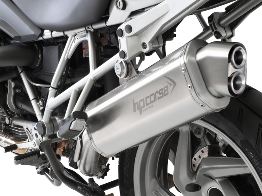 HP CORSE BMW R1200GS (10/12) Slip-on Exhaust "4-Track R Satin" (EU homologated) – Accessories in MotoDeal – Motorcycle Accessories and Parts Online Shop