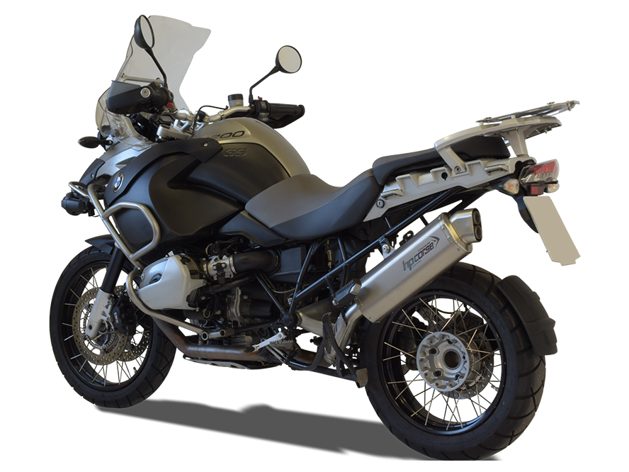 HP CORSE BMW R1200GS (04/09) Slip-on Exhaust "4-Track R Titanium" (EU homologated) – Accessories in MotoDeal – Motorcycle Accessories and Parts Online Shop