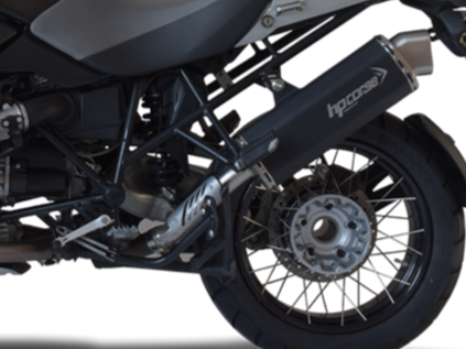 HP CORSE BMW R1200GS (04/09) Slip-on Exhaust "4-Track R Black" (EU homologated) – Accessories in MotoDeal – Motorcycle Accessories and Parts Online Shop