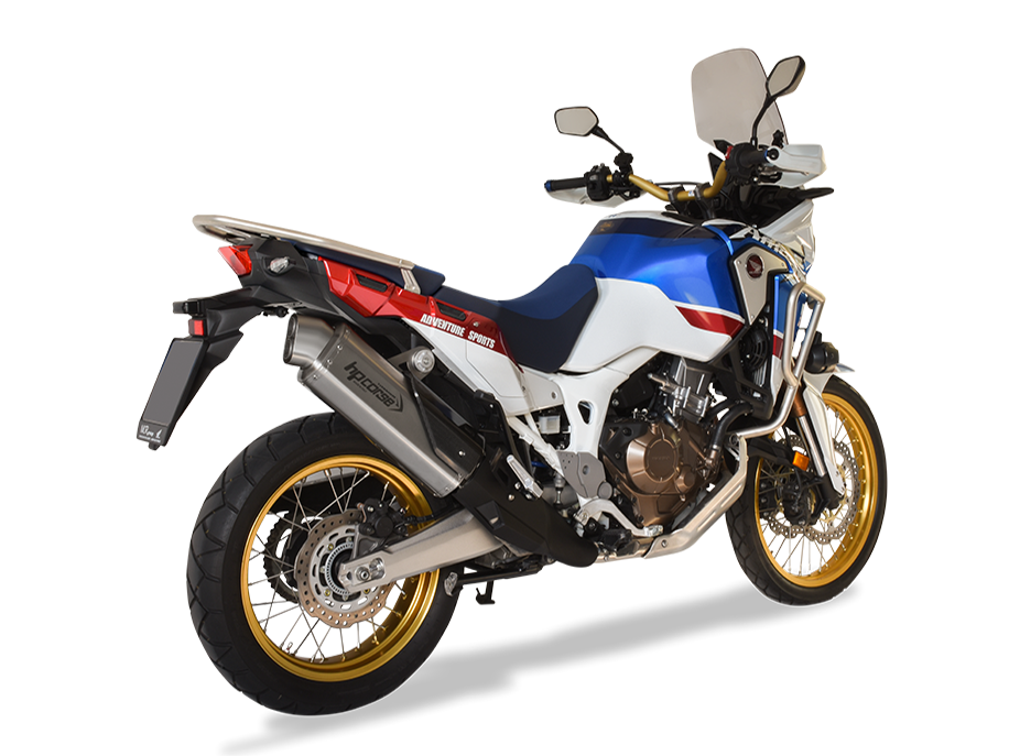 HP CORSE Honda CRF1000L Africa Twin Slip-on Exhaust "4-Track R Titanium" (EU homologated) – Accessories in MotoDeal – Motorcycle Accessories and Parts Online Shop