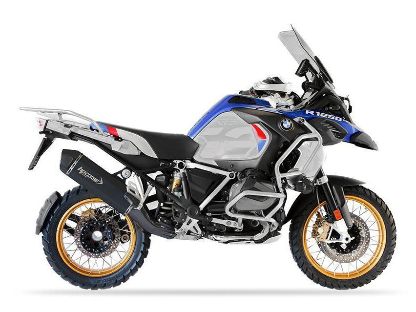 HP CORSE BMW R1250GS Slip-on Exhaust "SPS Carbon Black" (EU homologated)