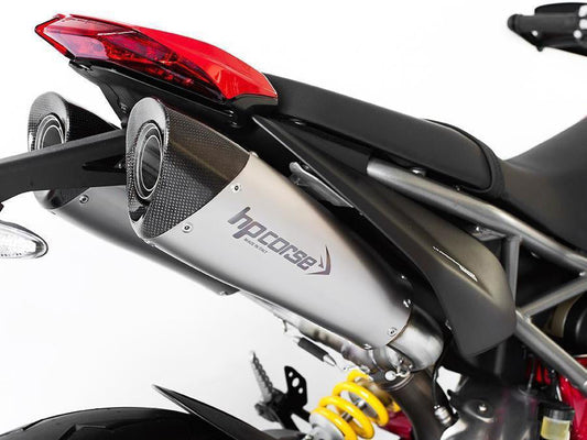 HP CORSE Ducati Hypermotard 950 Slip-on Exhaust "Evoxtreme 260 Satin" (EU homologated)