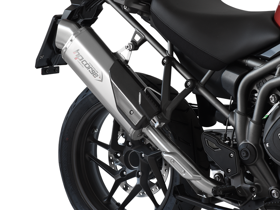 HP CORSE Triumph Tiger 1200 (18/21) Slip-on Exhaust "4-Track R Titanium" (EU homologated) – Accessories in MotoDeal – Motorcycle Accessories and Parts Online Shop