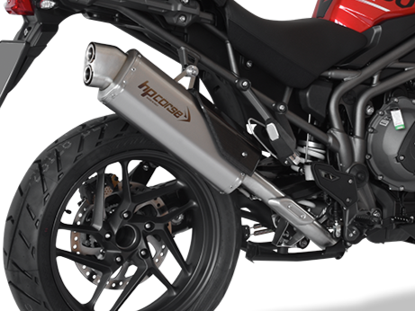 HP CORSE Triumph Tiger 1200 (18/21) Slip-on Exhaust "4-Track R Satin" (EU homologated) – Accessories in MotoDeal – Motorcycle Accessories and Parts Online Shop