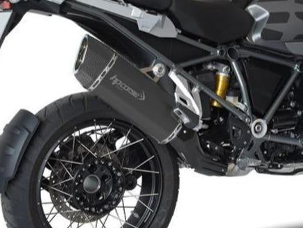 HP CORSE BMW R1200GS / Adventure (13/18) Slip-on Exhaust "SP-3 Carbon Short Black" (racing)