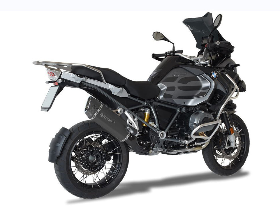 HP CORSE BMW R1200GS / Adventure (13/18) Slip-on Exhaust "SP-3 Carbon Short Black" (racing)