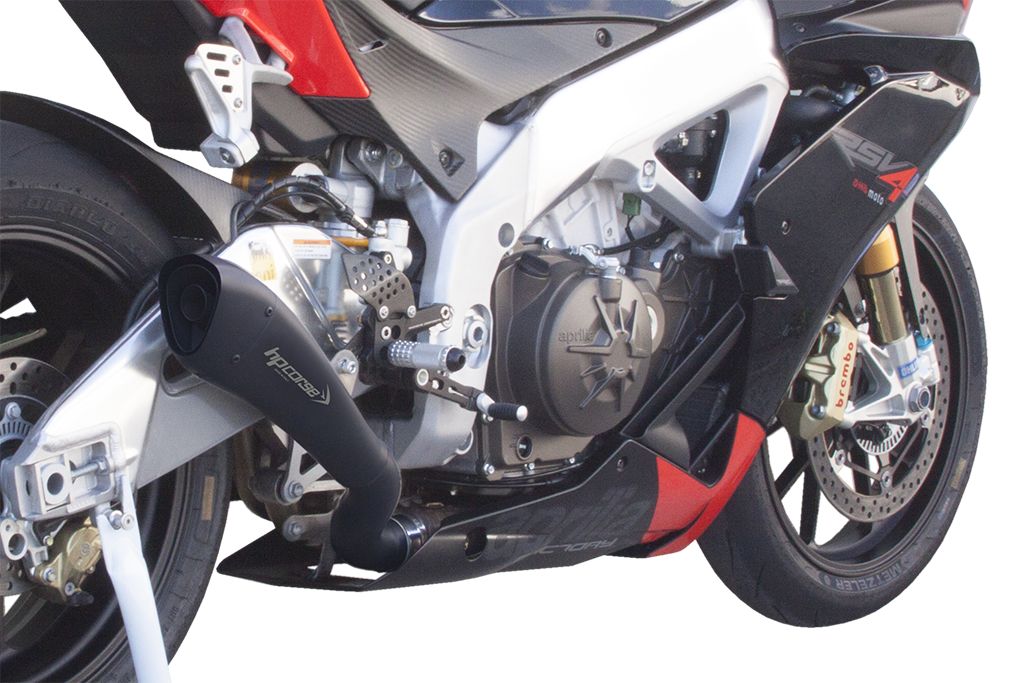 HP CORSE Aprilia RSV4 (09/14) Slip-on Exhaust "Hydroform Black" (EU homologated)