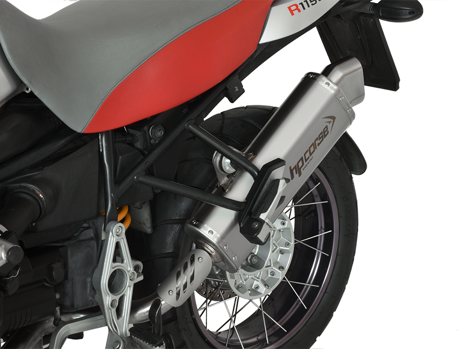 HP CORSE BMW R1150GS / Adventure Slip-on Exhaust "4-Track R Satin" (EU homologated)