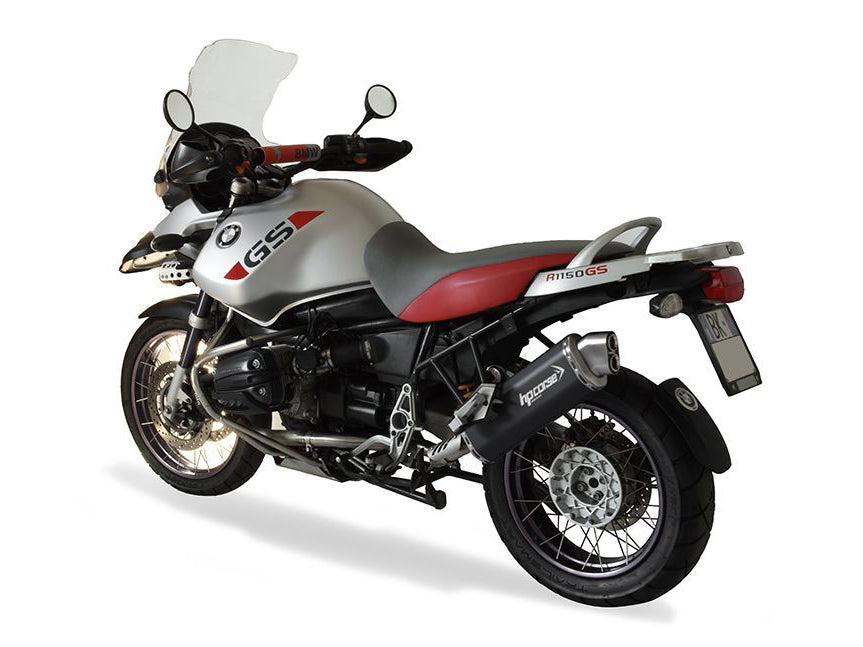 HP CORSE BMW R1150GS / Adventure Slip-on Exhaust "4-Track R Black" (EU homologated)