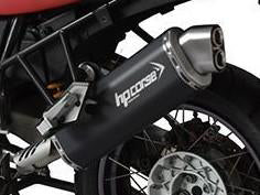 HP CORSE BMW R1150GS / Adventure Slip-on Exhaust "4-Track R Black" (EU homologated)