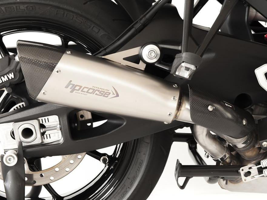 HP CORSE BMW S1000XR (15/19) Slip-on Exhaust "Evoxtreme Titanium" (EU homologated)