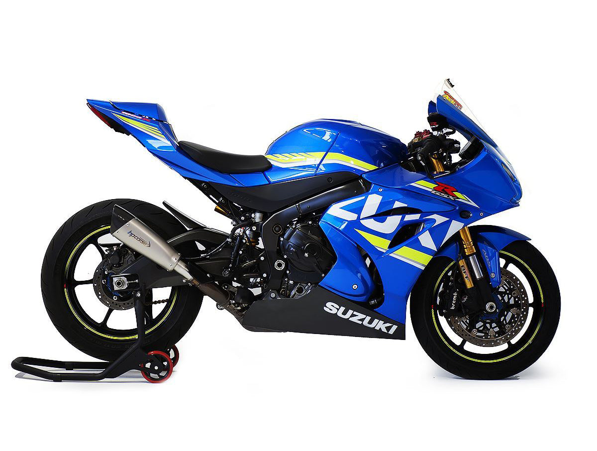 HP CORSE Suzuki GSX-R 1000 (17-20) Slip-on Exhaust "Evoxtreme 230 Titanium" (Racing)