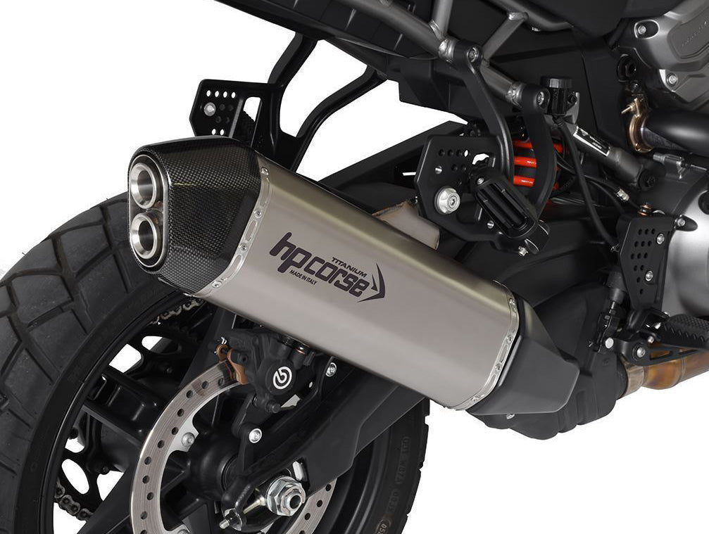 HP CORSE Harley-Davidson Pan America 1250 / Special (2022+) Slip-on Exhaust "SPS Carbon Titanium" (Euro 5)