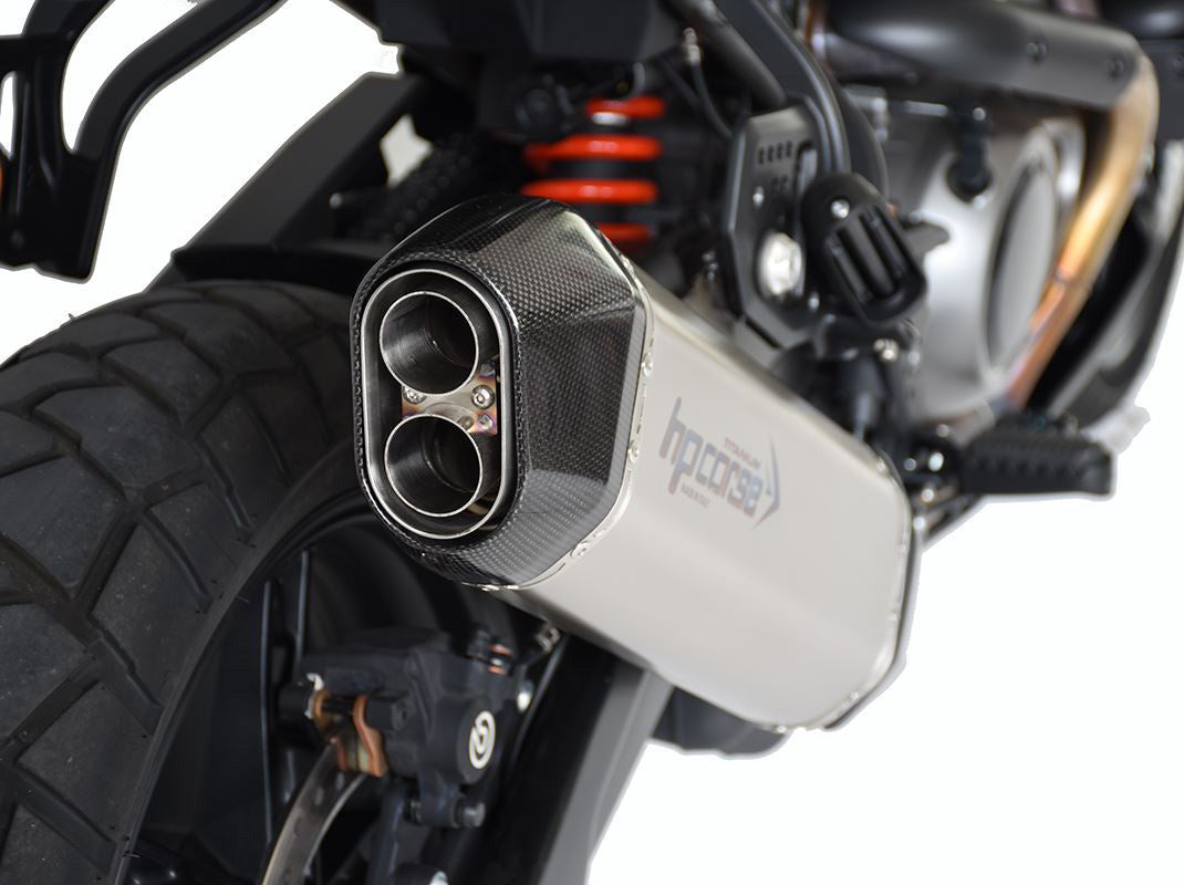 HP CORSE Harley-Davidson Pan America 1250 / Special (2022+) Slip-on Exhaust "SPS Carbon Titanium" (Euro 5)