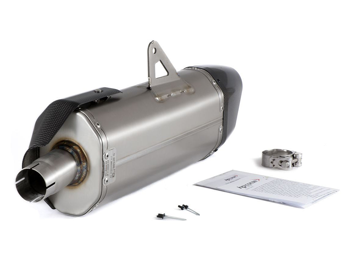 HP CORSE Triumph Tiger 900 (2021+) Slip-on Exhaust "SP-3 Carbon 350 Titanium" (Euro 5)