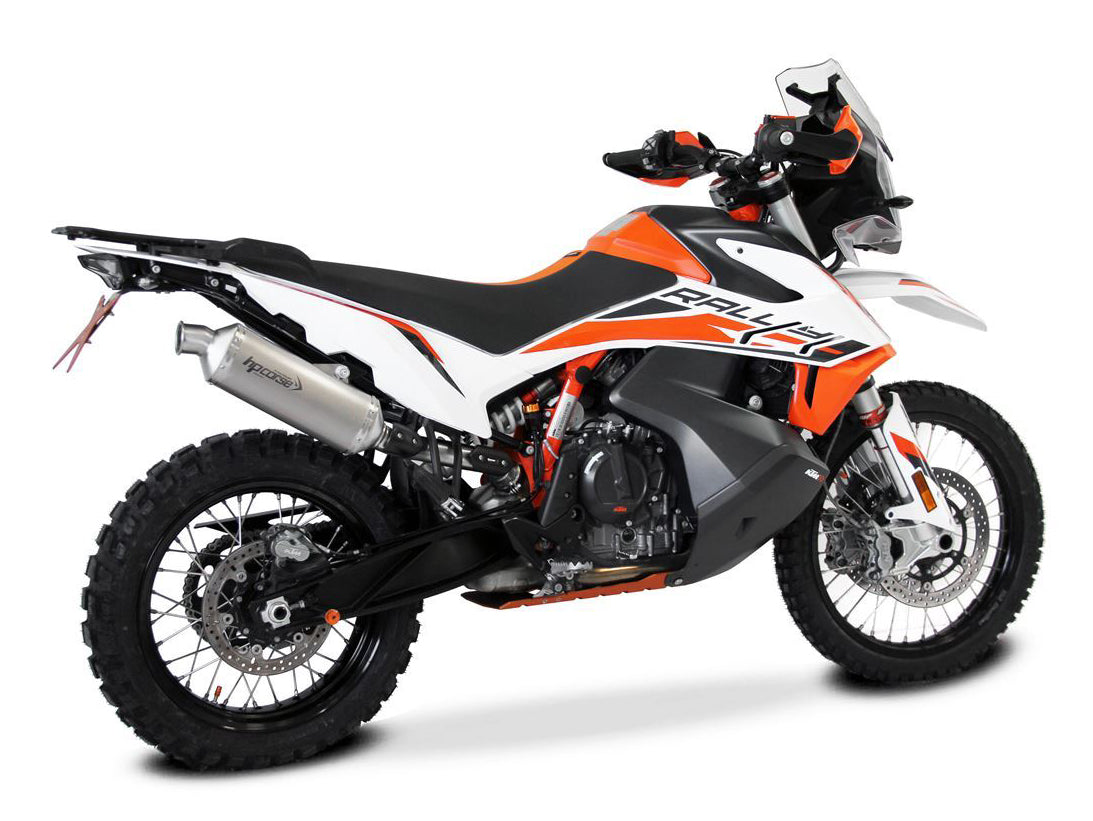 HP CORSE KTM 890 Adventure (2021+) Slip-on Exhaust "SP-1 Short Titanium" (Euro 5)